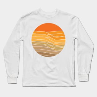 Sunset Waves Long Sleeve T-Shirt